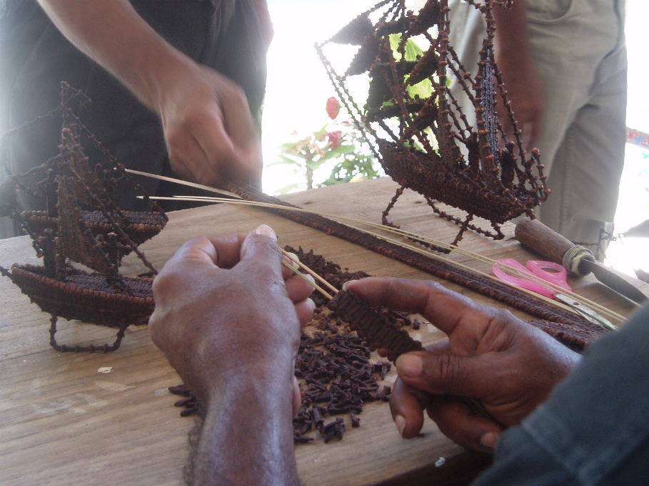 Cloves craftwork
